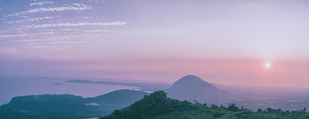 istock korea jeju-do island sun set 617352030