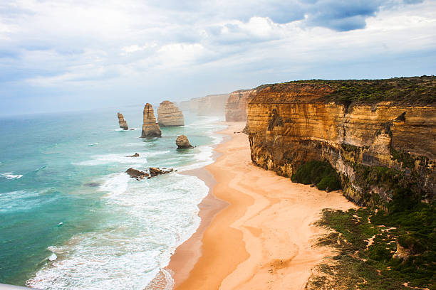 istock Great ocean road 12 apostles in Australia. 617353508