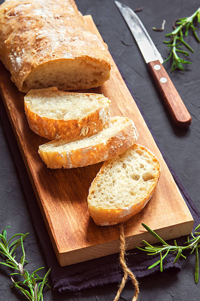 istock Italian bread Ciabatta 617354752