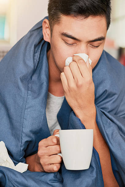 istock Another victim of the man flu 617356718