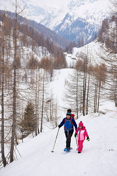 istock Winter Hiking in European Alps. 617356898