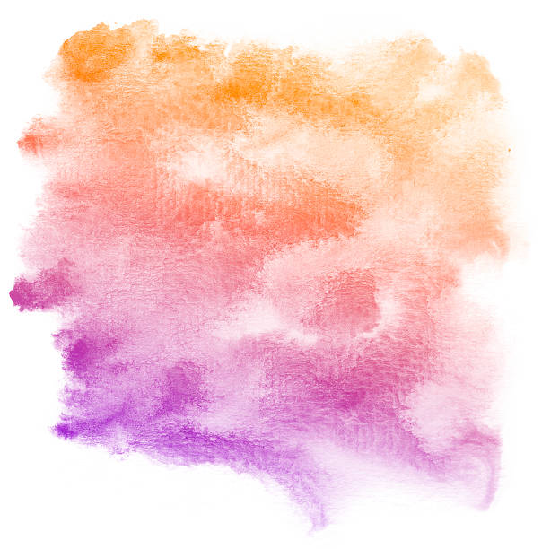 istock Abstract purple watercolor background. 617360868