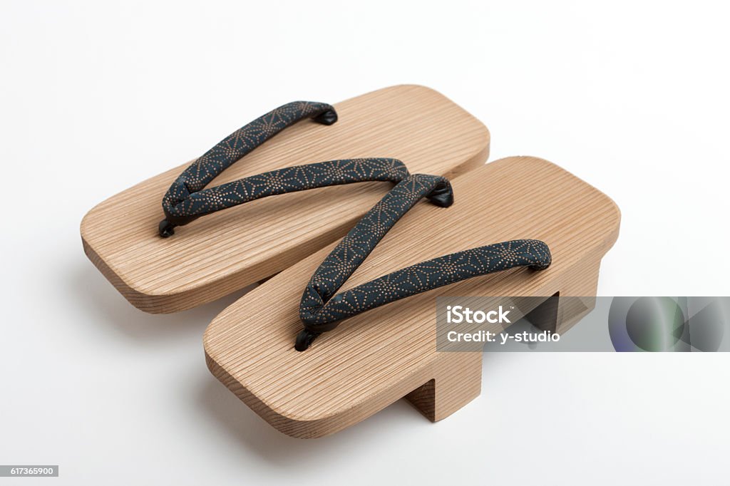 Japanese geta sandals Geta Sandal Stock Photo