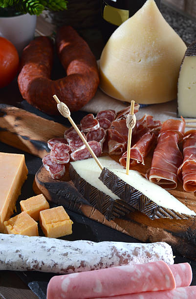 istock VARIOUS TYPES OF SPANISH SAUSAGES 617372546