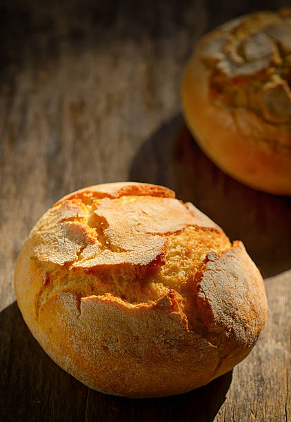 istock traditional homemade round bread 617374602