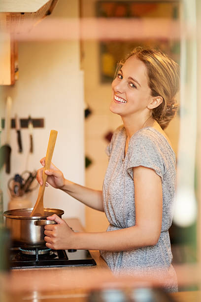 istock Preparing her favourite meal 617380166