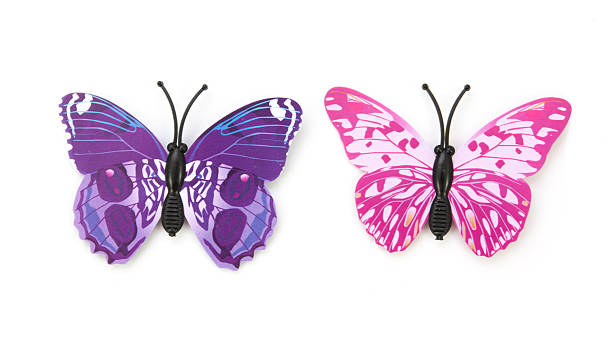 istock blue fake butterfly isolated 617384978