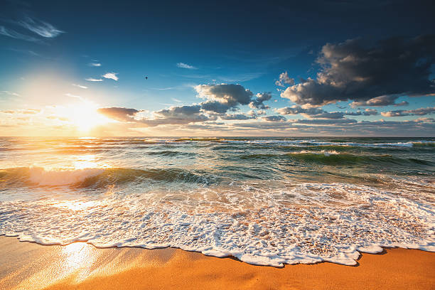 istock Beautiful cloudscape over the sea 617386368