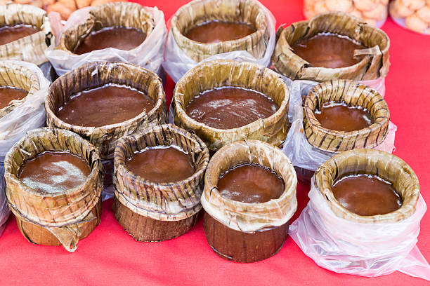 istock Chinese New Year glutinous rice cake, known as Nian Gao 617389230