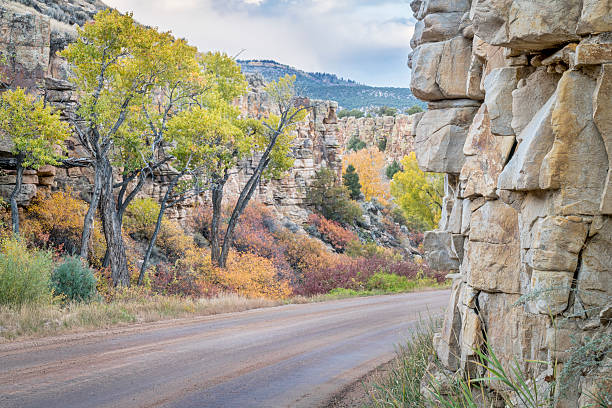 istock backcountry road through canyon 617390070