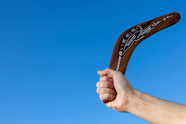 istock Back Soon - Boomerang - Australia 617392580