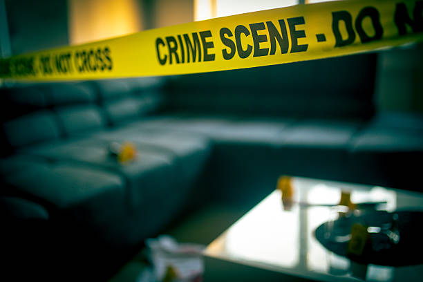 istock Crime scene investigation 617395346