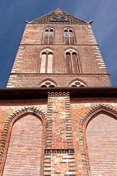 istock Old town of Wismar in Germany 617396548
