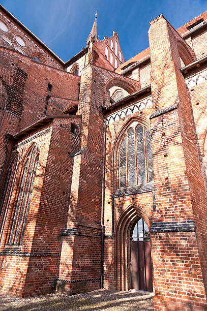 istock Old town of Wismar in Germany 617396554