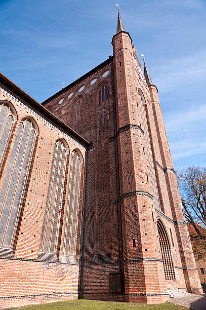 istock Old town of Wismar in Germany 617396576