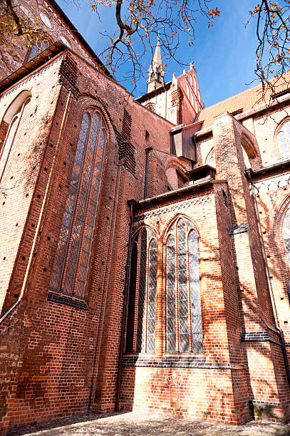 istock Old town of Wismar in Germany 617396580