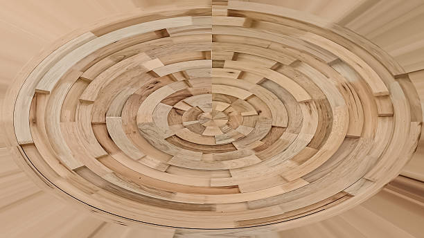 istock Abstract wooden background in 16:9 617565410