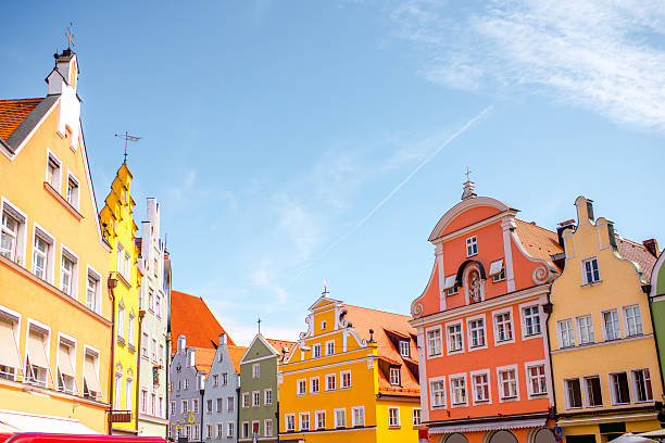 istock Houses in Landshut town 617572790