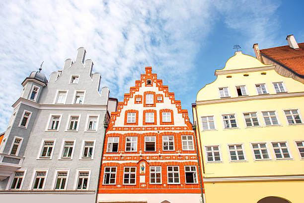 istock Houses in Landshut town 617572944