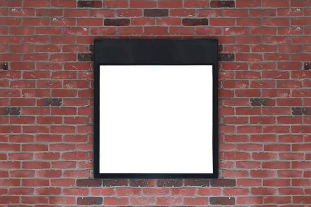 istock Large blank billboard on a street wall 617574740