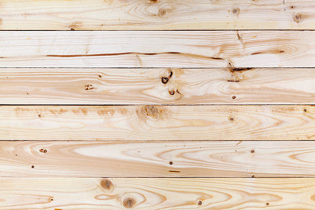istock Natural untreated wood background or texture 617575598