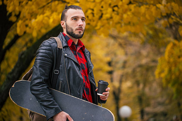 istock Young skater at the park 617575766