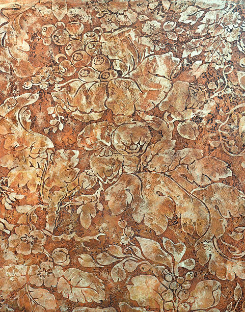 istock Background texture of a glossy covering with a warm tint. 617576006