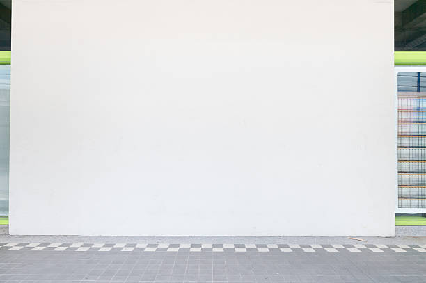 istock Large blank billboard on a street wall 617578562