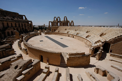 The Amphitheatre of El Jem, Tunisia
