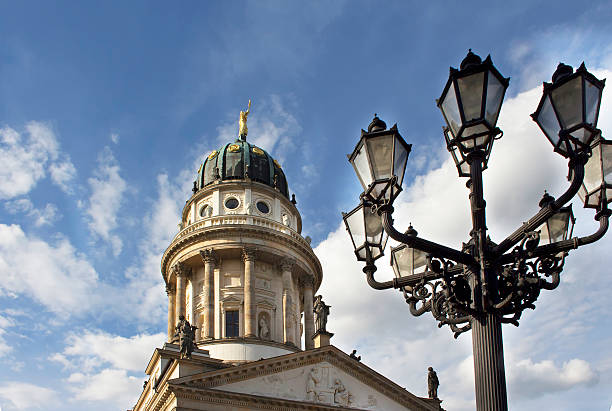 istock Historical, old street lamp 617582080
