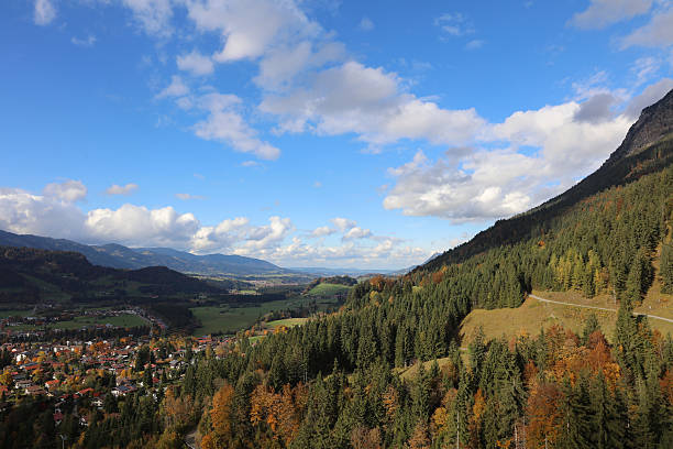 istock View to Oberstdorf in Bavaria. Germany 617583448