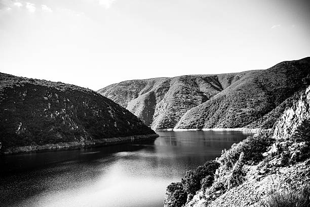 istock B&W Inlet to Kouga Dam 617583800