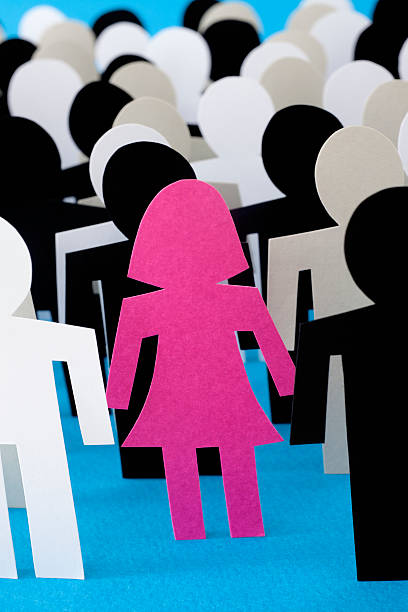 istock Woman standing out 617586254