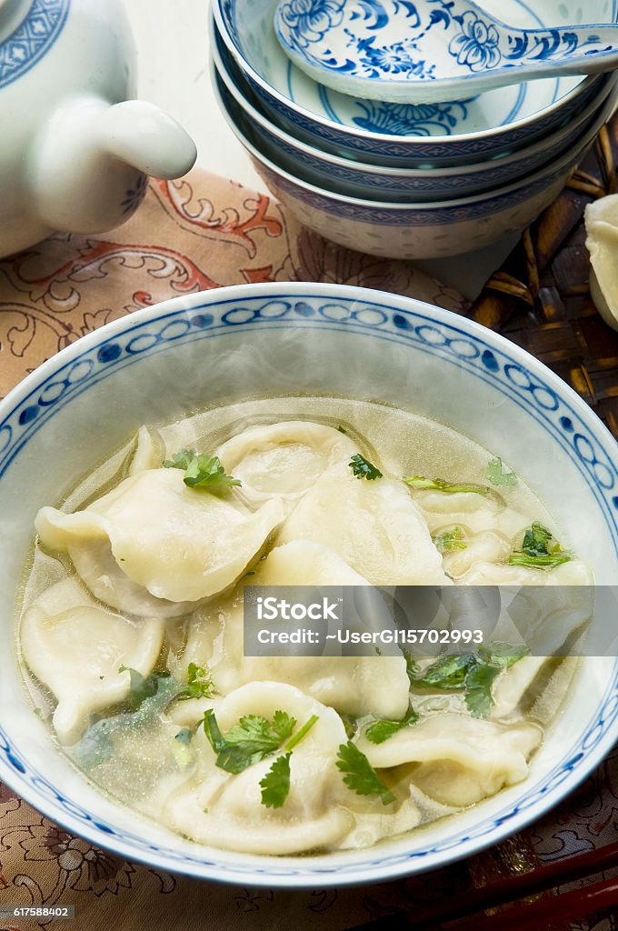 Dumplings 水餃子 China - East Asia Stock Photo
