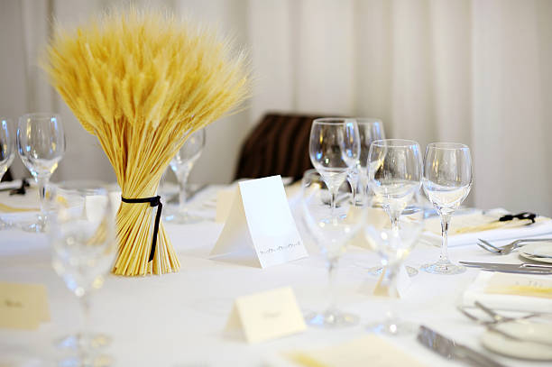 Table set for an event party or wedding