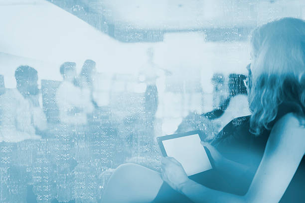 istock Young business adults, meeting, seminar 617591952