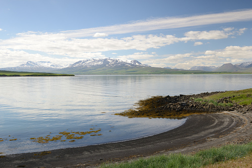 Coastal scenery in Iceland