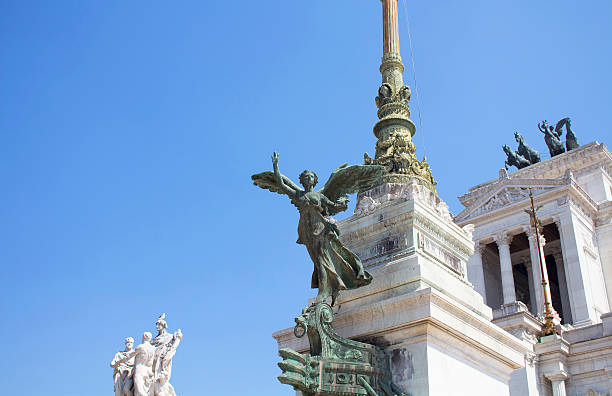 istock Statue of a winged woman 617599118