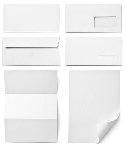 istock leaflet letter business card white blank paper template 617600024