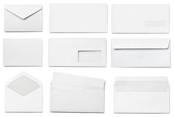 leaflet letter business card white blank paper template