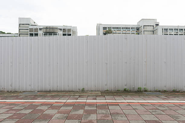 istock Large blank billboard on a street wall 617600802