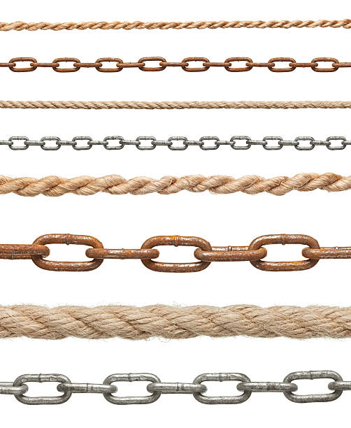 istock chain rope connection slavery strenght link 617604878