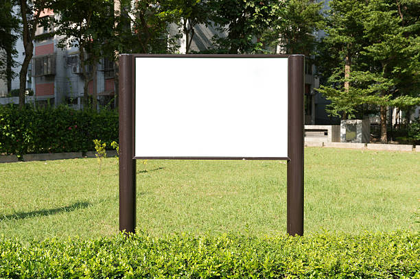 istock Large blank billboard on a street wall 617606600