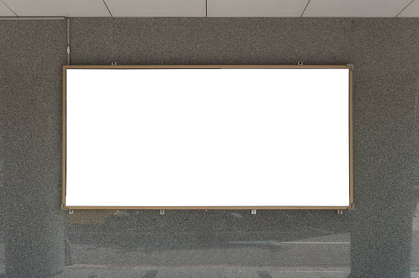 istock Large blank billboard on a street wall 617606744