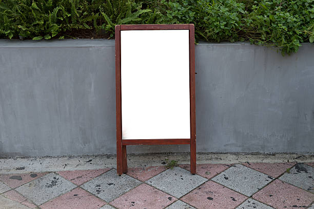 istock Large blank billboard on a street wall 617606854