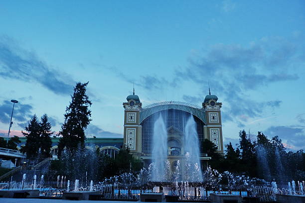 istock Krizik fountain, Prague 617736828