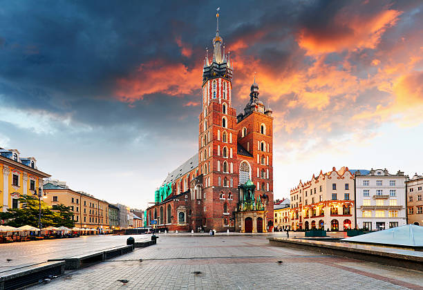 istock Krakow old town, Poland 617737544