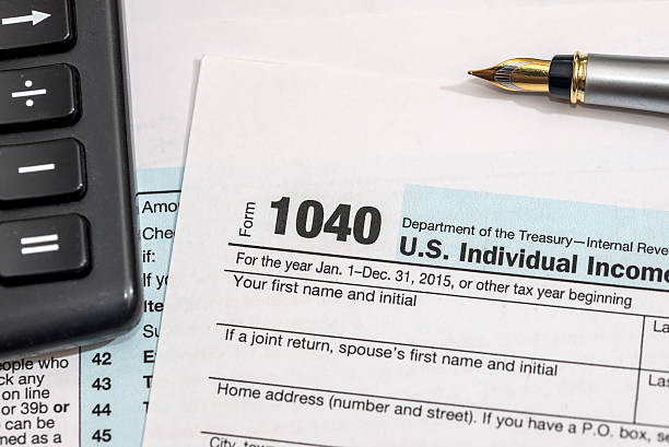 istock US tax form 1040 617738726