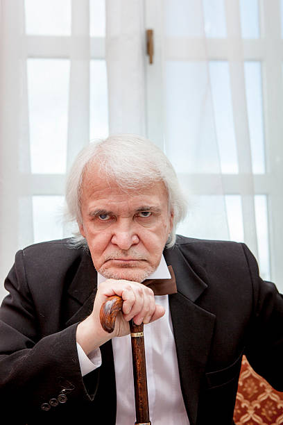 istock The ceo sits in an armchair 617741142