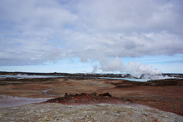 istock Gunnuhver hot spring landscape 617741540